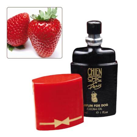 Perfume Chien Chic con olor a Fresa para mascotas