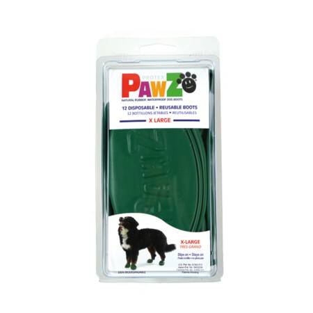 Botas para perros Verdes de la marca Pawz Dog  12
