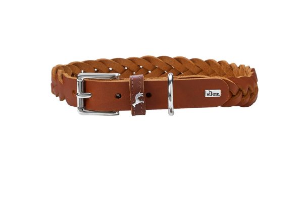 Collar modelo Solid Education Special 33-38 cm Coñac de la marca Hunter