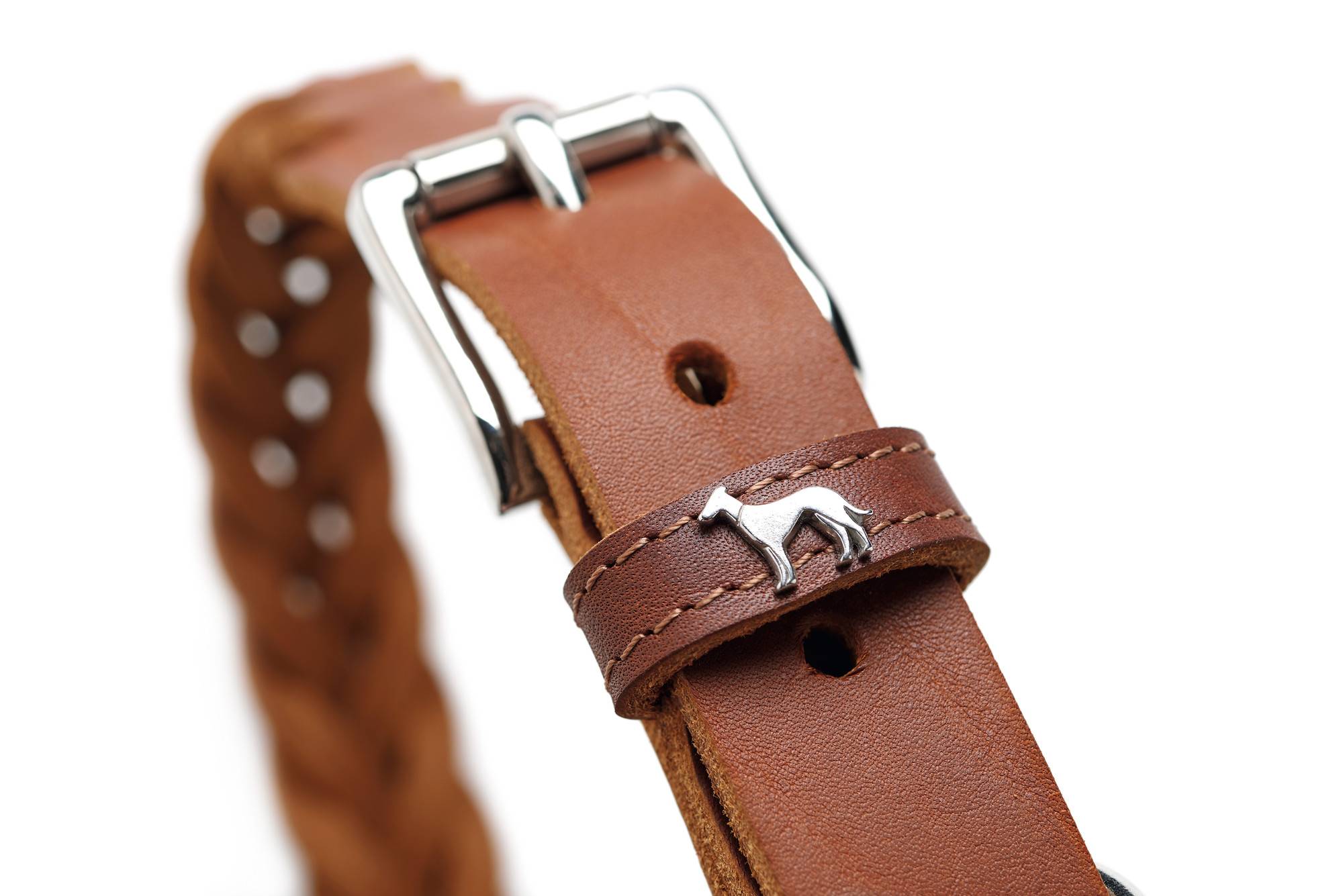 Collar modelo Solid Education Special 41-49 cm Coñac de la marca Hunter - Imagen 3