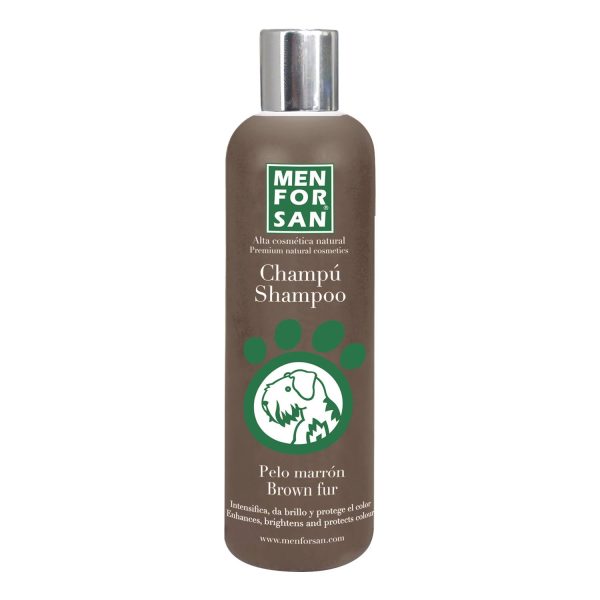 Champú para perros con pelo Marrón Menforsan 300 ml.