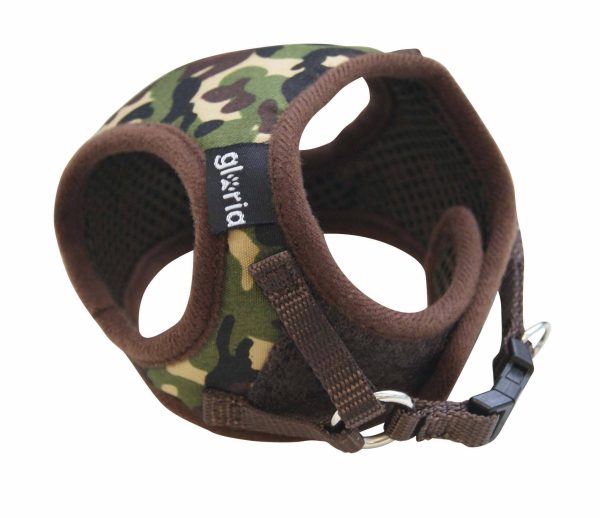 Arnés / Vestido camuflaje para perros de la marca Gloria